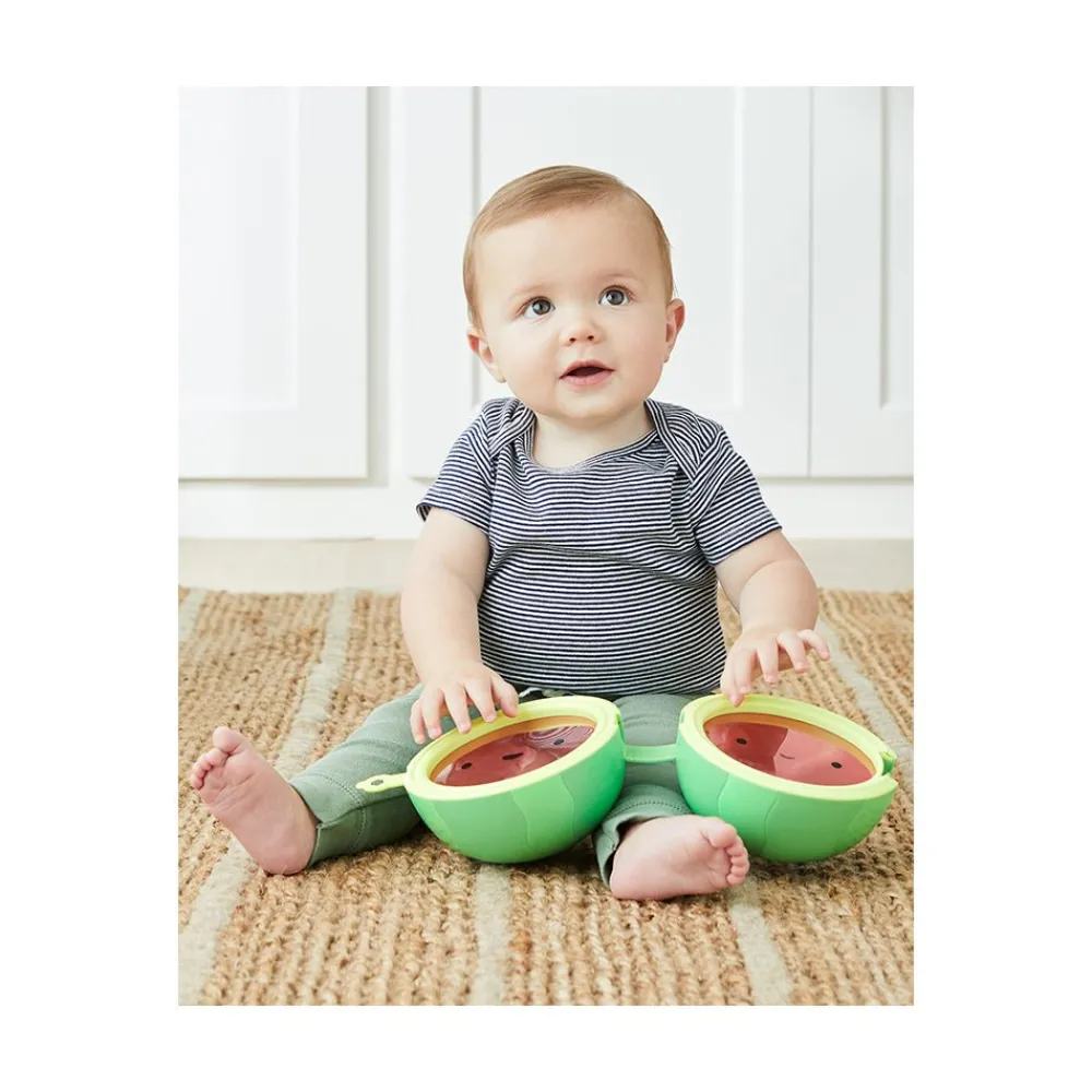 Skip Hop Farmstand Melon Drum Baby Toy Fashion