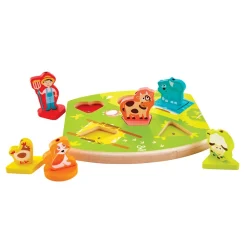 Playwell Enterprises Ltd. Farmyard Sound Puzzle New