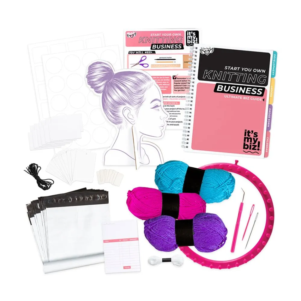 Fashion Angels It's My Biz - Knitting Business Kit Sale