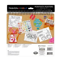 Fashion Angels Positivity Posters Coloring Set Clearance