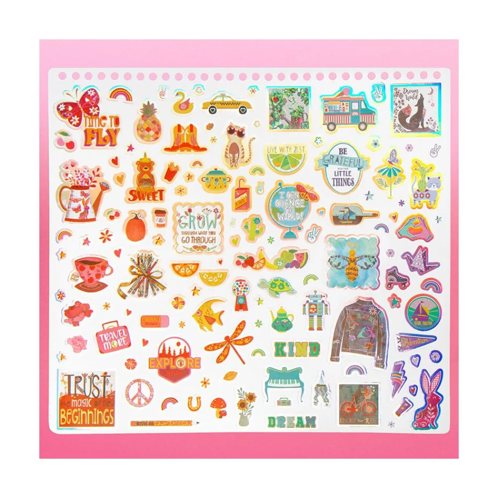Fashion Angels Positivity Posters Coloring Set Clearance