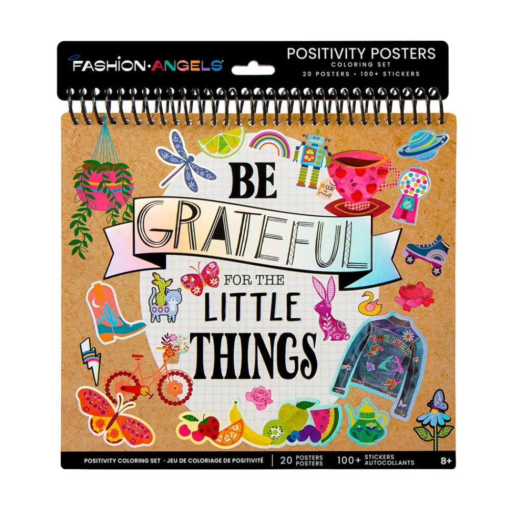 Fashion Angels Positivity Posters Coloring Set Clearance