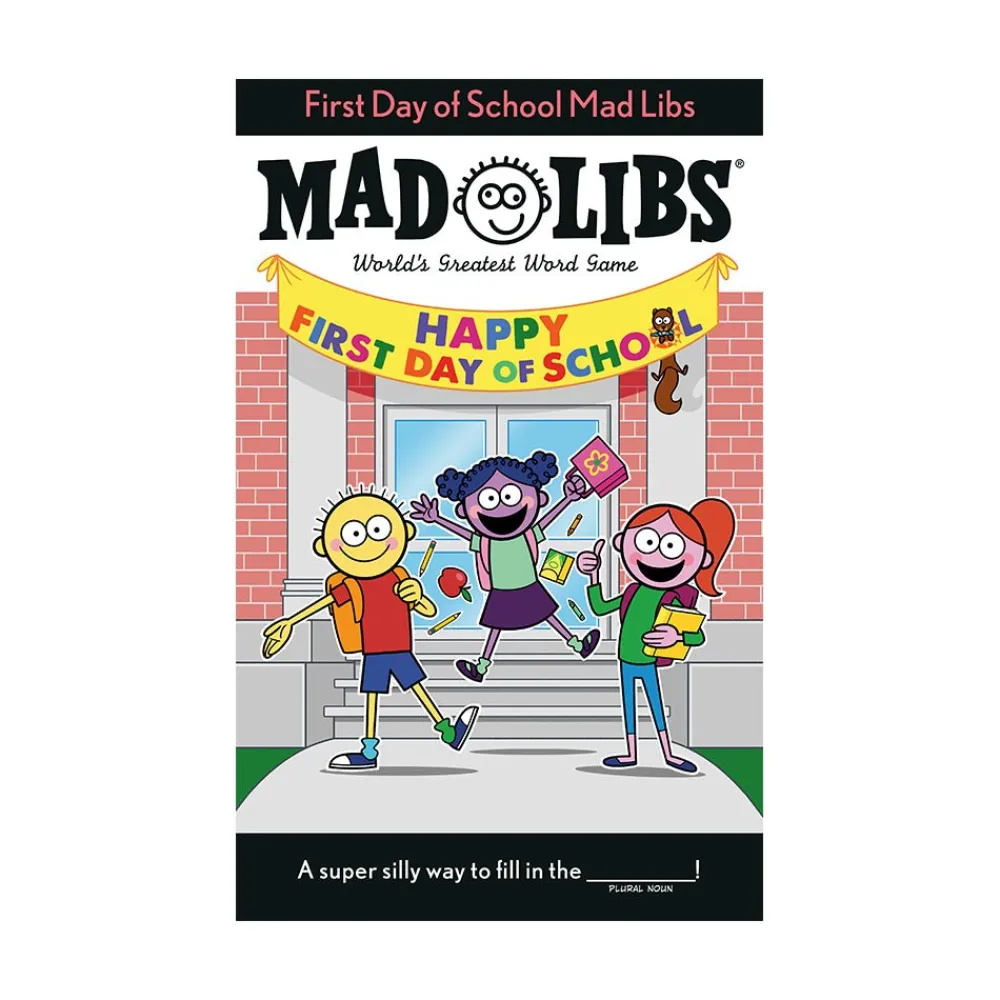 Mastermind Toys First Day of School Mad Libs Online