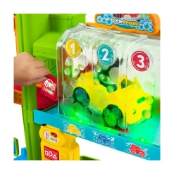 Mattel Canada Inc. Fisher-Price Little Ppl Light-Up Learning Garage New