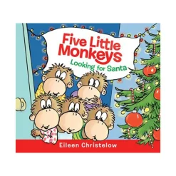 Harper Collins Canada Ltd. Five Little Monkeys Looking for Santa Board Book Best