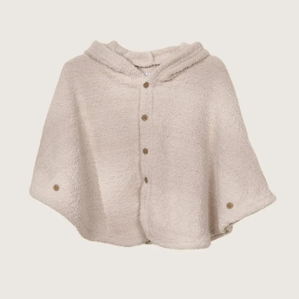 rise little earthling Fleece Poncho Pink 0-6m Outlet