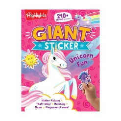 Mastermind Toys Giant Sticker Unicorn Fun Book Hot