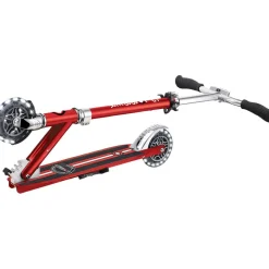 Globber Flow Elements Lights Scooter- Red Sale