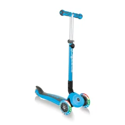 Globber GO-UP Deluxe Lights Sky Blue Scooter Best