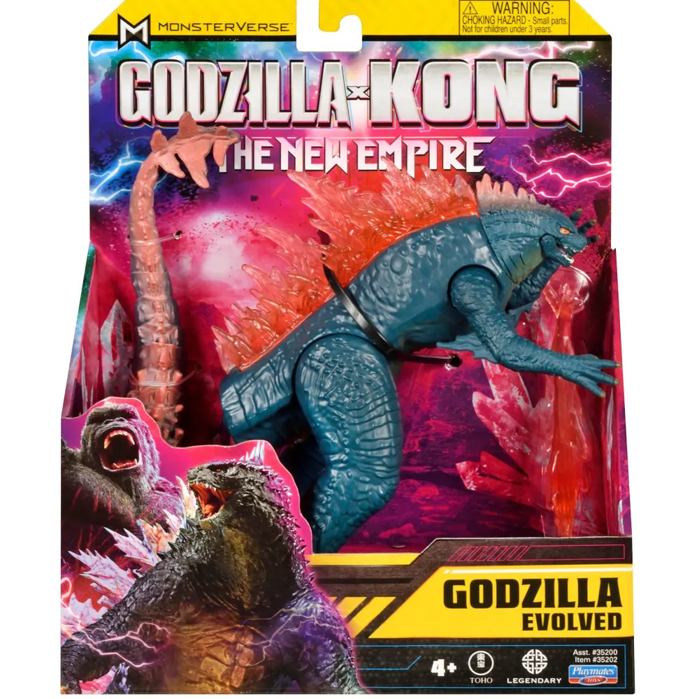 Imports Dragon Inc. Godzilla x Kong - 6" Movie M Basic Figure - Godzilla Evolved Best