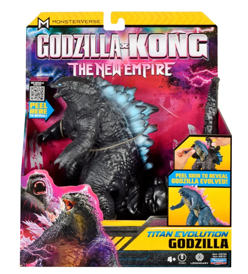 Imports Dragon Inc. Godzilla x Kong 7" Titan Godzilla Evolution Figure New