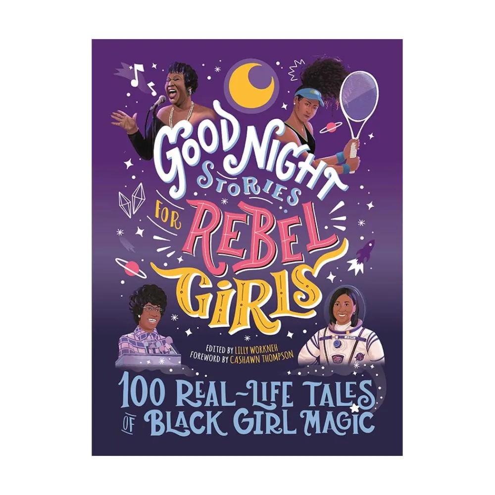 Mastermind Toys Good Night Stories for Rebel Girls: 100 Real-Life Tales of Black Girl Magic Book New