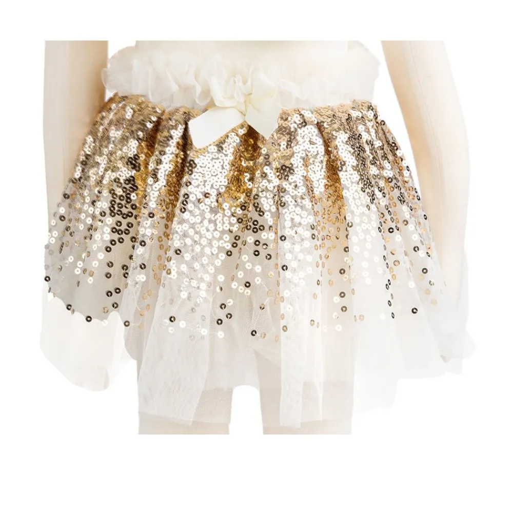 Creative Education Of Can. Gracious Gold Sequins Skirt, Wing & Wand, Size 4-6 Outlet