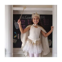 Creative Education Of Can. Gracious Gold Sequins Skirt, Wing & Wand, Size 4-6 Outlet
