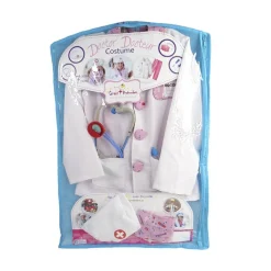 Great Pretenders Doctor Set Pink, Size 5-6 New