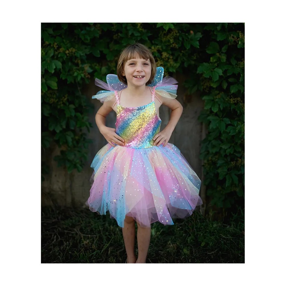 Great Pretenders Magical Fairy Dress & Wings, Size 5-6 Sale