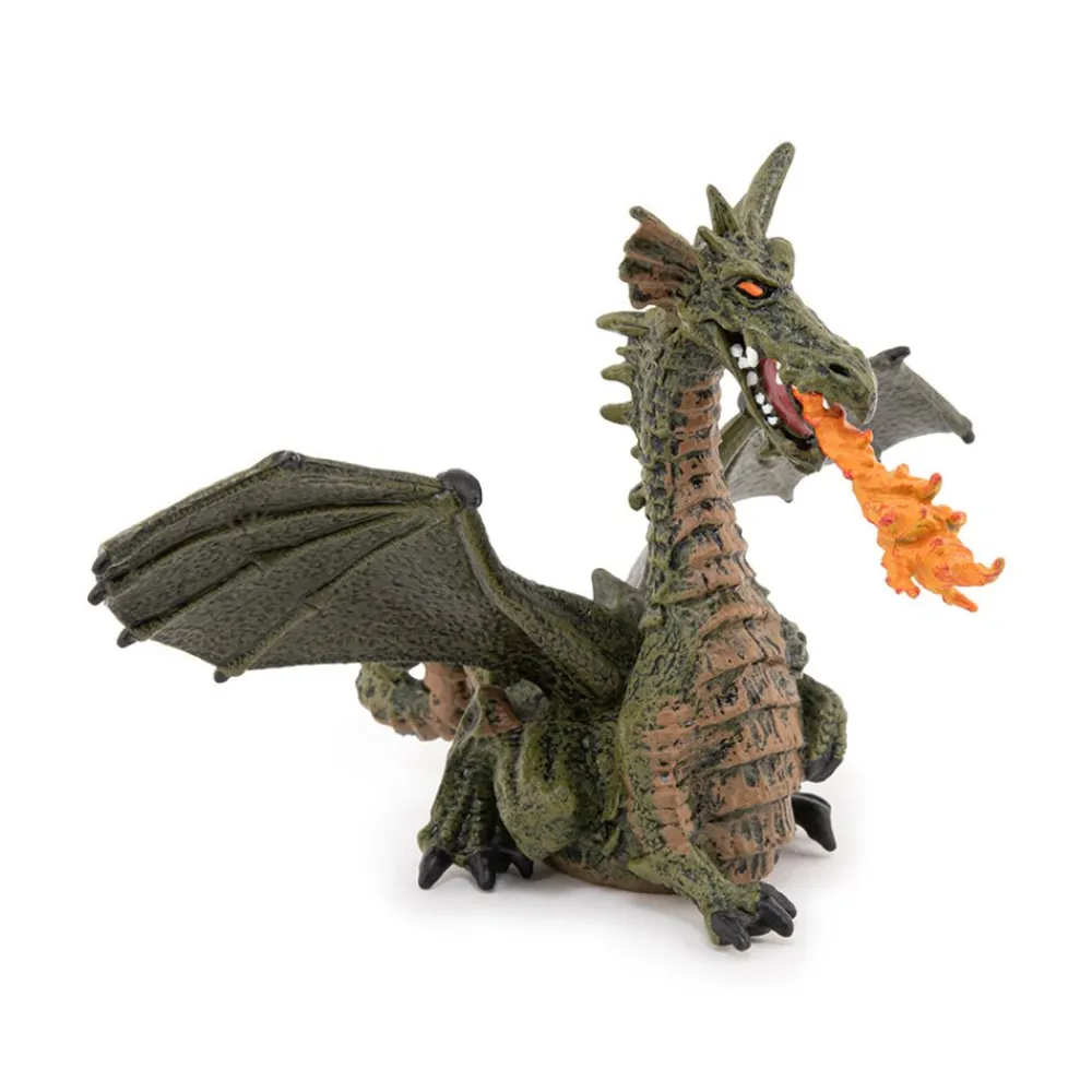 PAPO INTERNATIONAL INC. Green Winged Dragon with Flame Sale