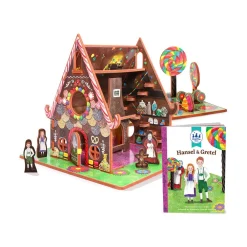 Storytime Toys Inc Hansel and Gretel Book and Playset Clearance
