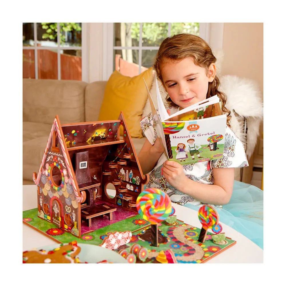Storytime Toys Inc Hansel and Gretel Book and Playset Clearance