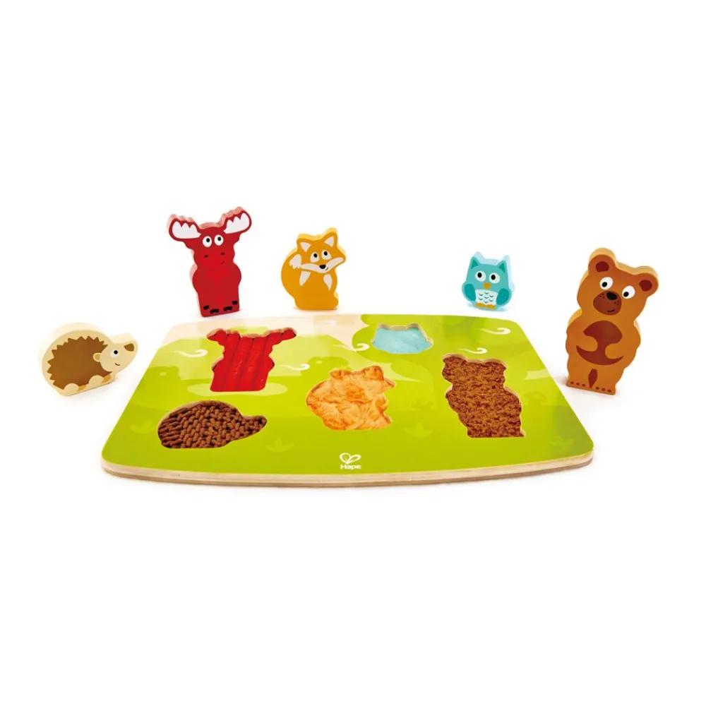 Hape Forest Animal Tactile Puzzle Discount