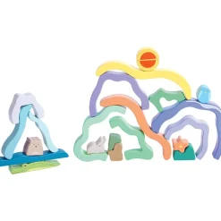Hape Nature Scene Stacking Blocks Fashion