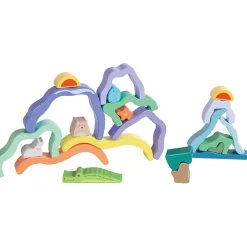Hape Nature Scene Stacking Blocks Fashion