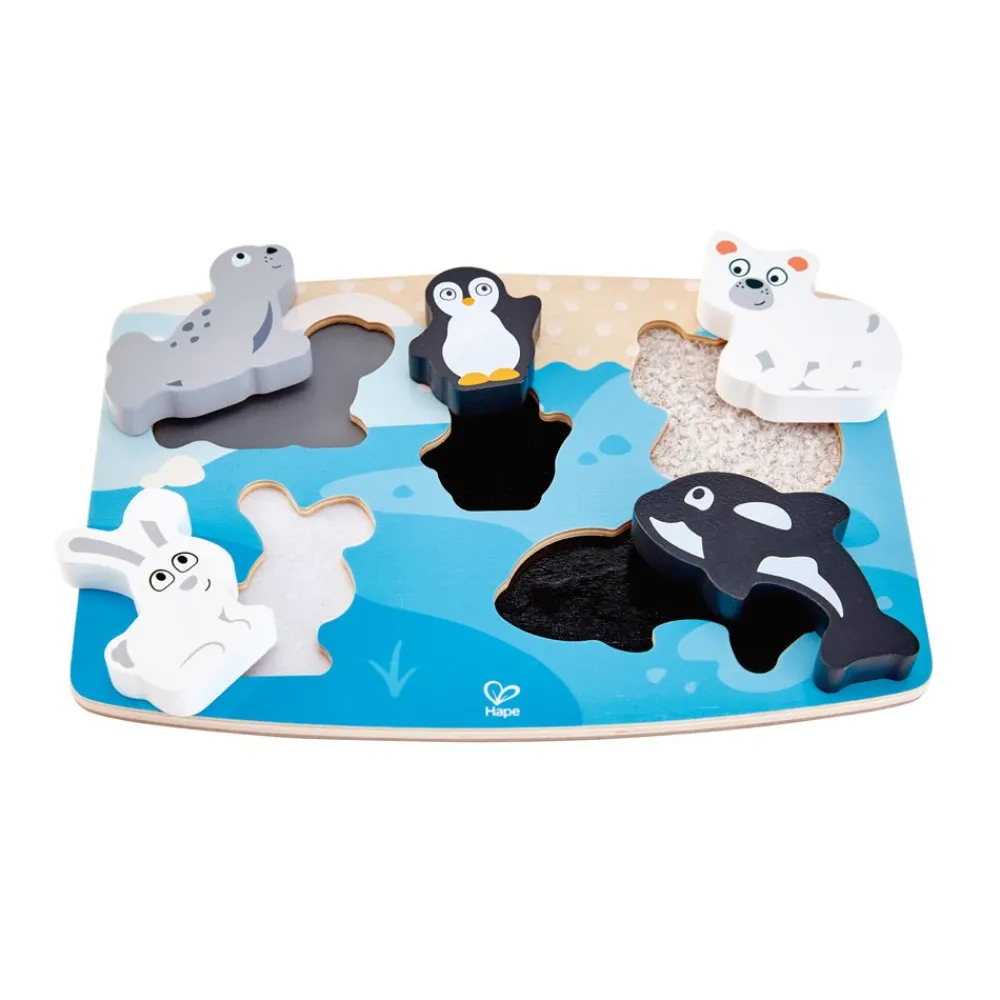 Hape Polar Animal Tactile Puzzle Best