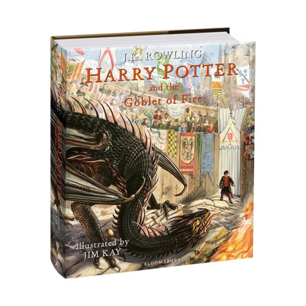 Raincoast Book Distr. Ltd. Harry Potter and the Goblet of Fire Illustrated Ed Hot