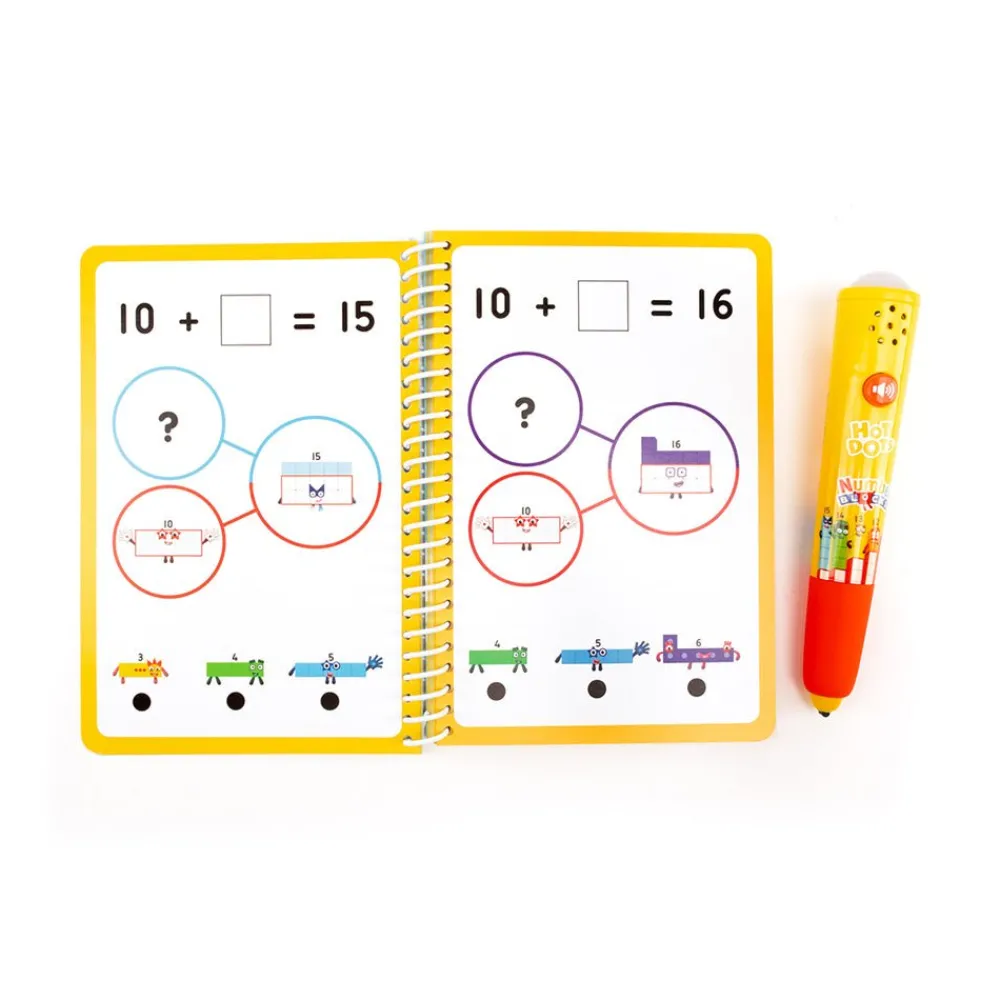 Learning Resources Hot Dots Numberblocks 11-20 Activity Book Clearance