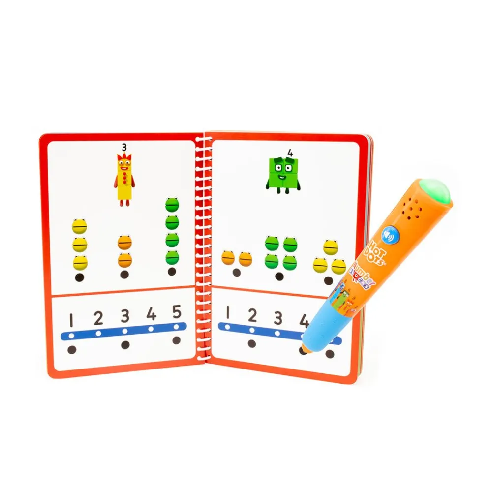Learning Resources Hot Dots Numberblocks 1-10 Activity Book Clearance