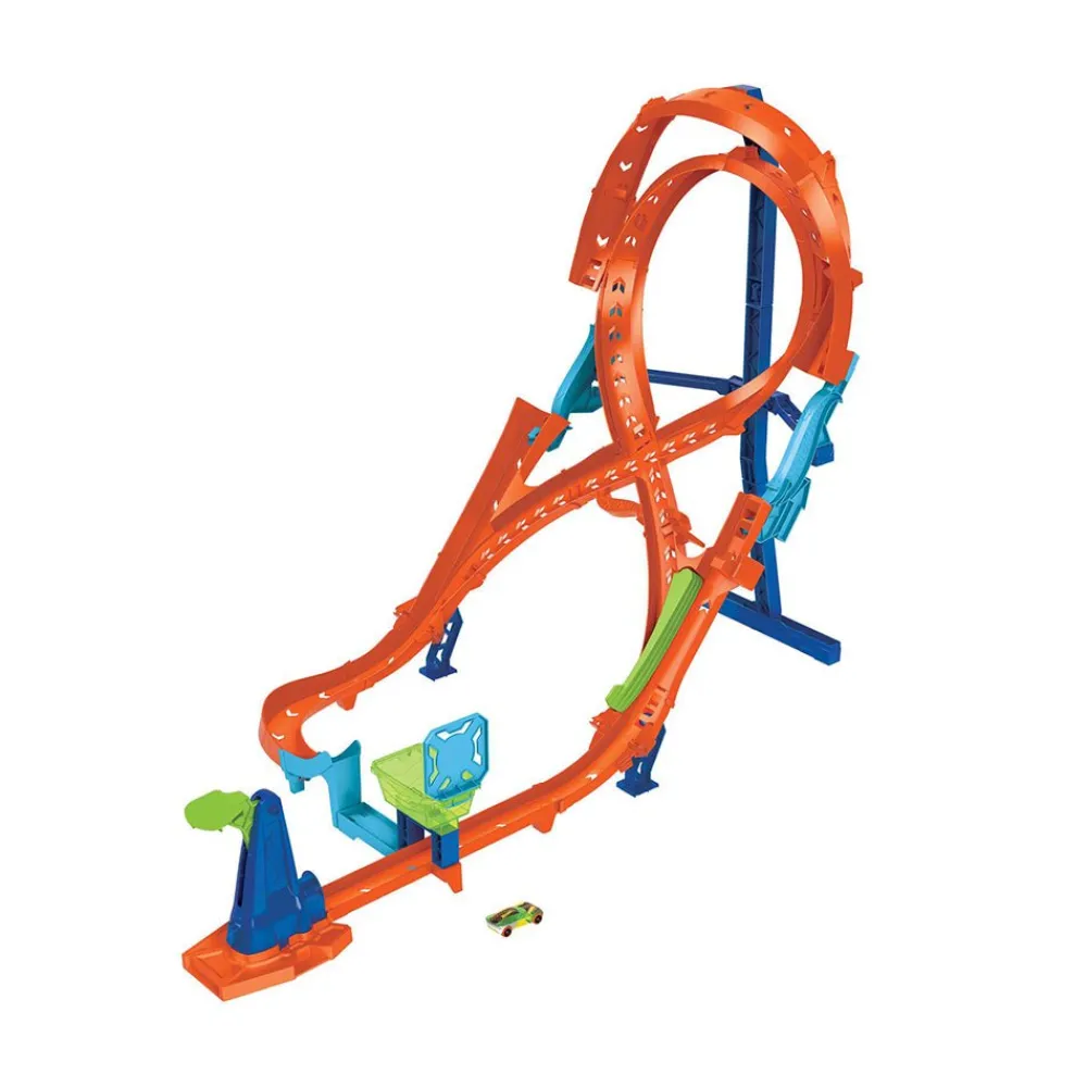 Hot Wheels Action Figure 8 Jump Playset Fashion