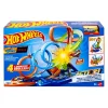 Hot Wheels ® 4-Loop Crash-Out™ Track Set New