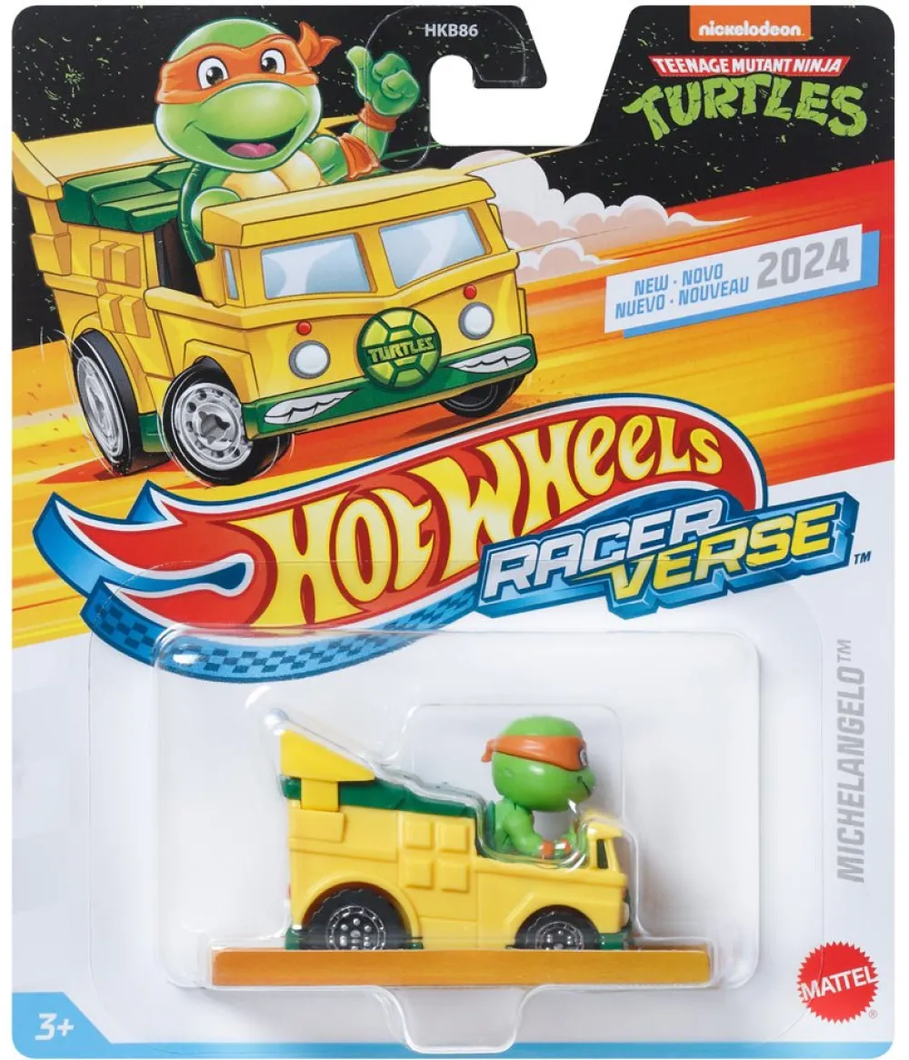 Hot Wheels Michaelangelo, Party Wagon Hot