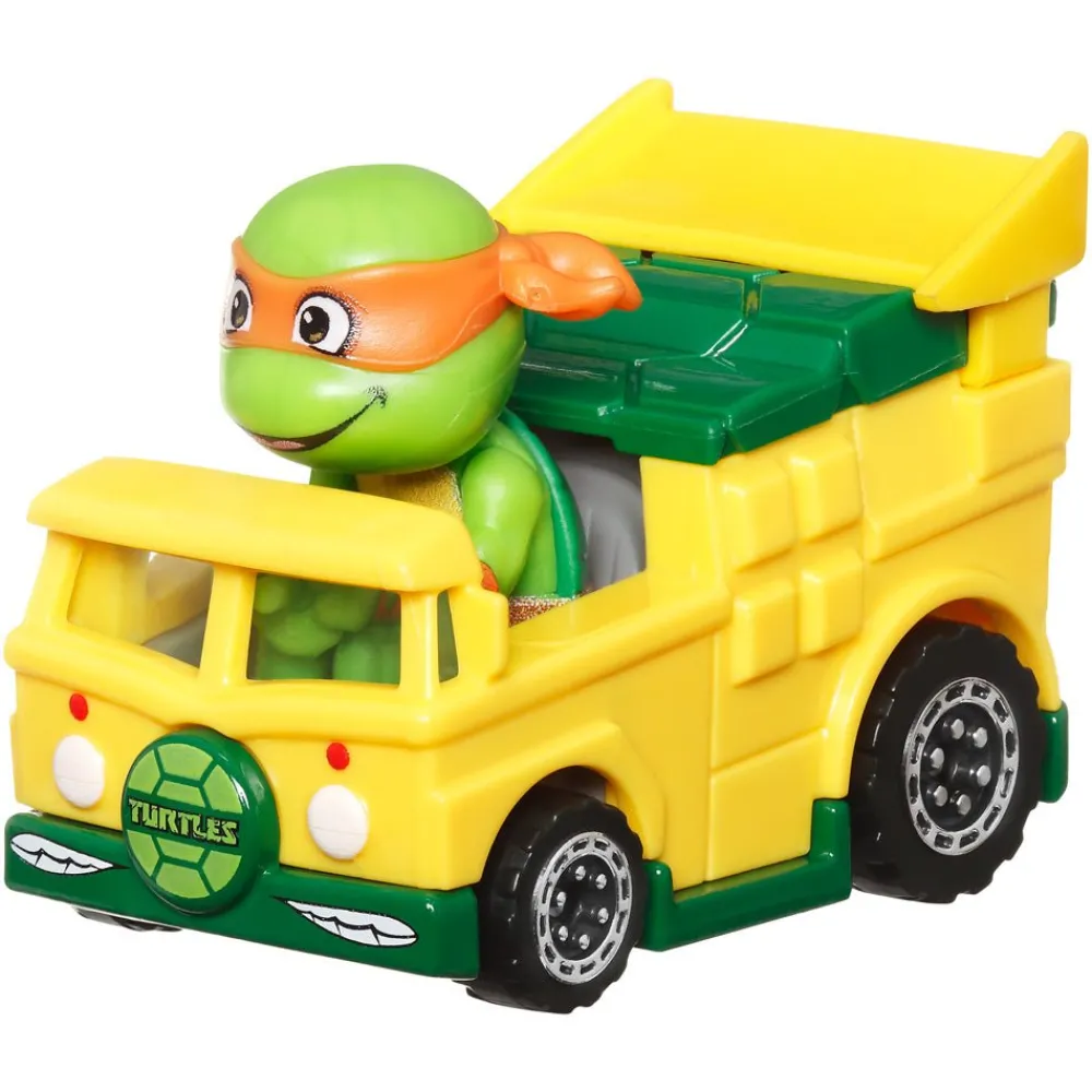 Hot Wheels Michaelangelo, Party Wagon Hot