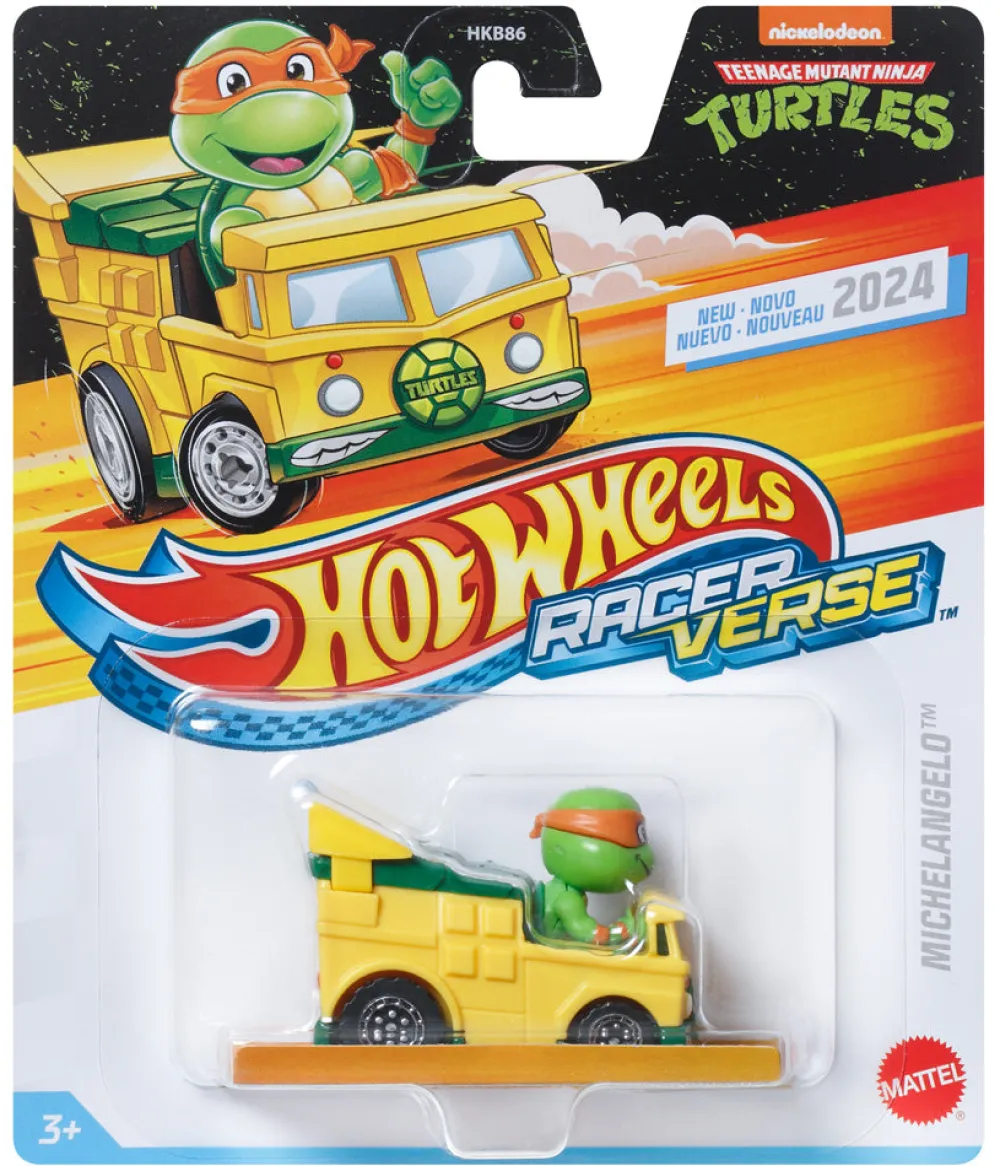 Hot Wheels Michaelangelo, Party Wagon Hot