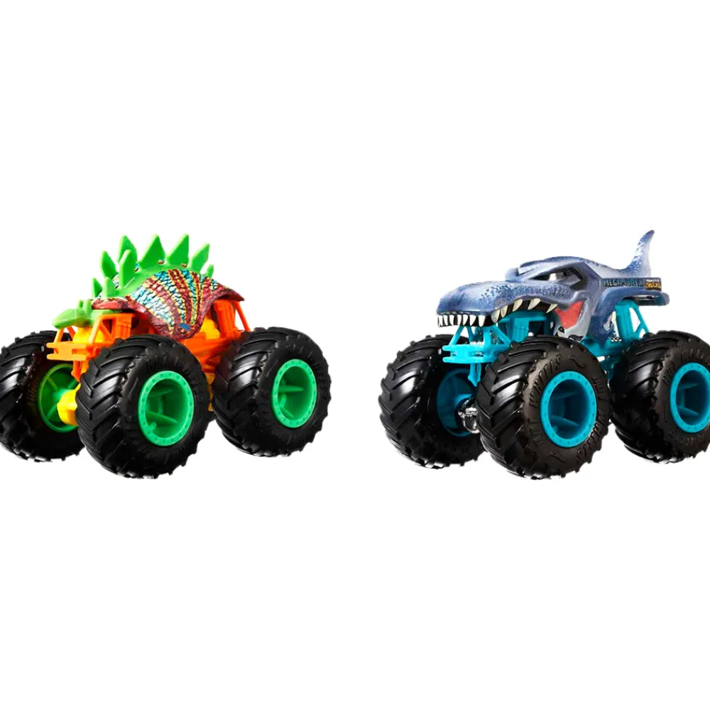 Hot Wheels Monster Truck 1:64 Demolition Doubles 2-Pack Asst Best