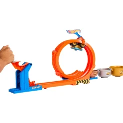 Hot Wheels Monster Trucks Loop-and-Flip Trophy Challenge™ Playset Fashion