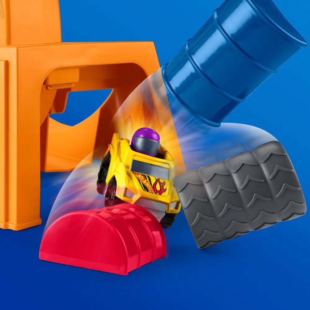 Fisher Price Hot Wheels Spiral Stunt Speedway by Little People Online