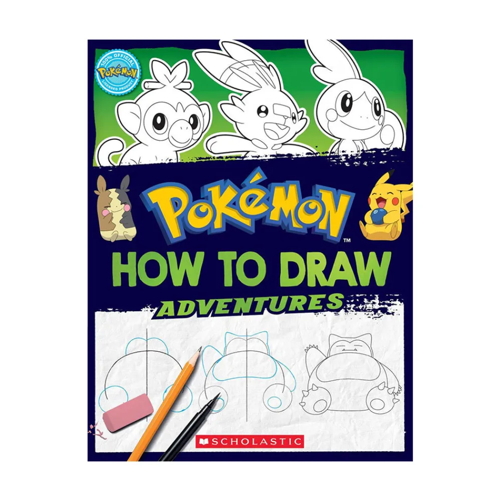 Scholastic Canada Ltd. How to Draw Adventures (Pokémon) Discount