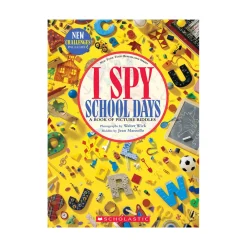 Scholastic Canada Ltd. I Spy School Days: A Book of Picture Riddles Outlet