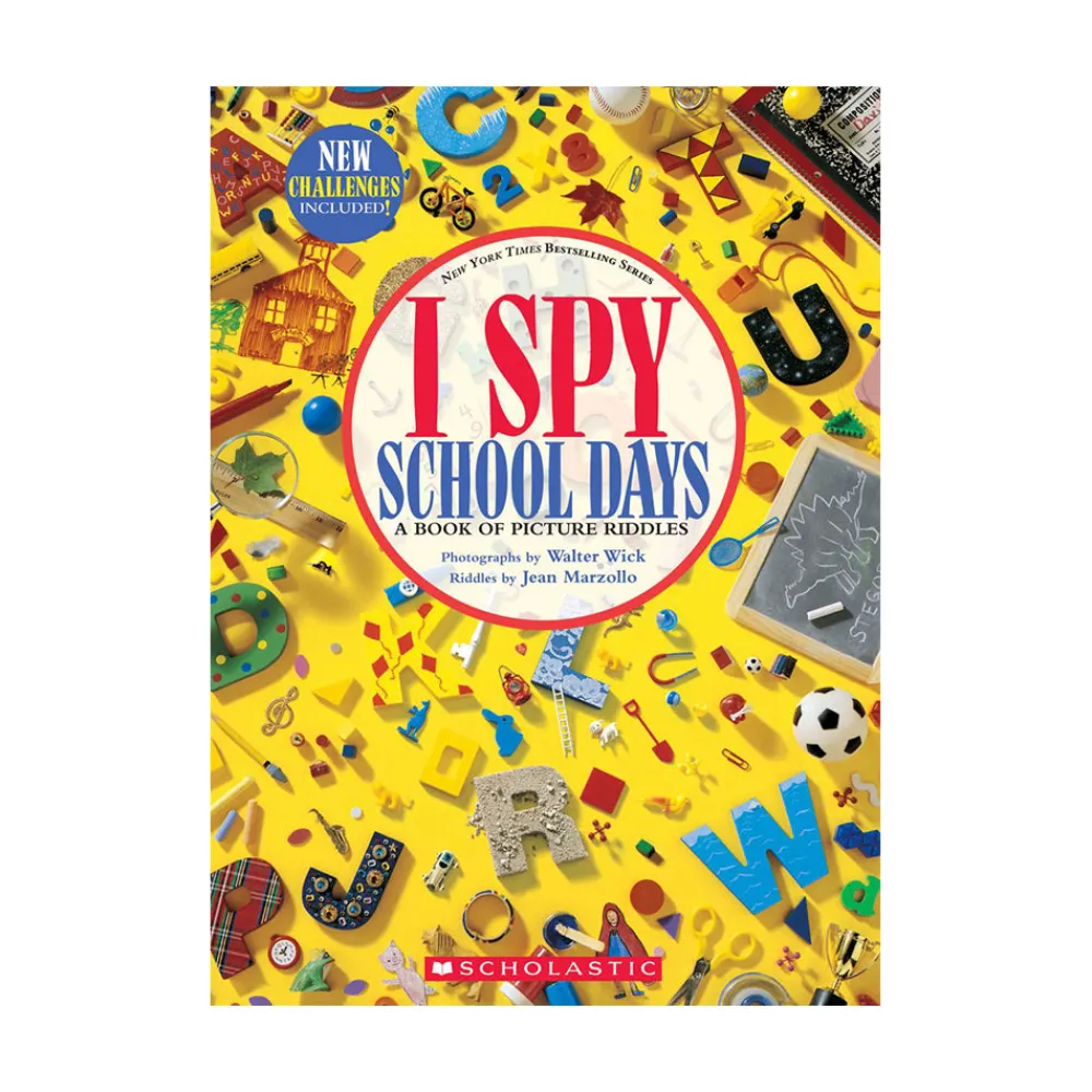 Scholastic Canada Ltd. I Spy School Days: A Book of Picture Riddles Outlet