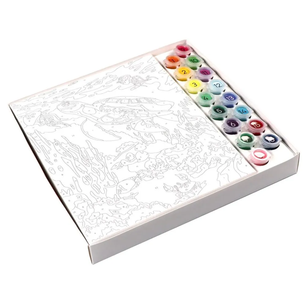 AR Bill Service (Bright Stripes LLC) iHeartArt Paint By Numbers- Amazing Ocean Clearance