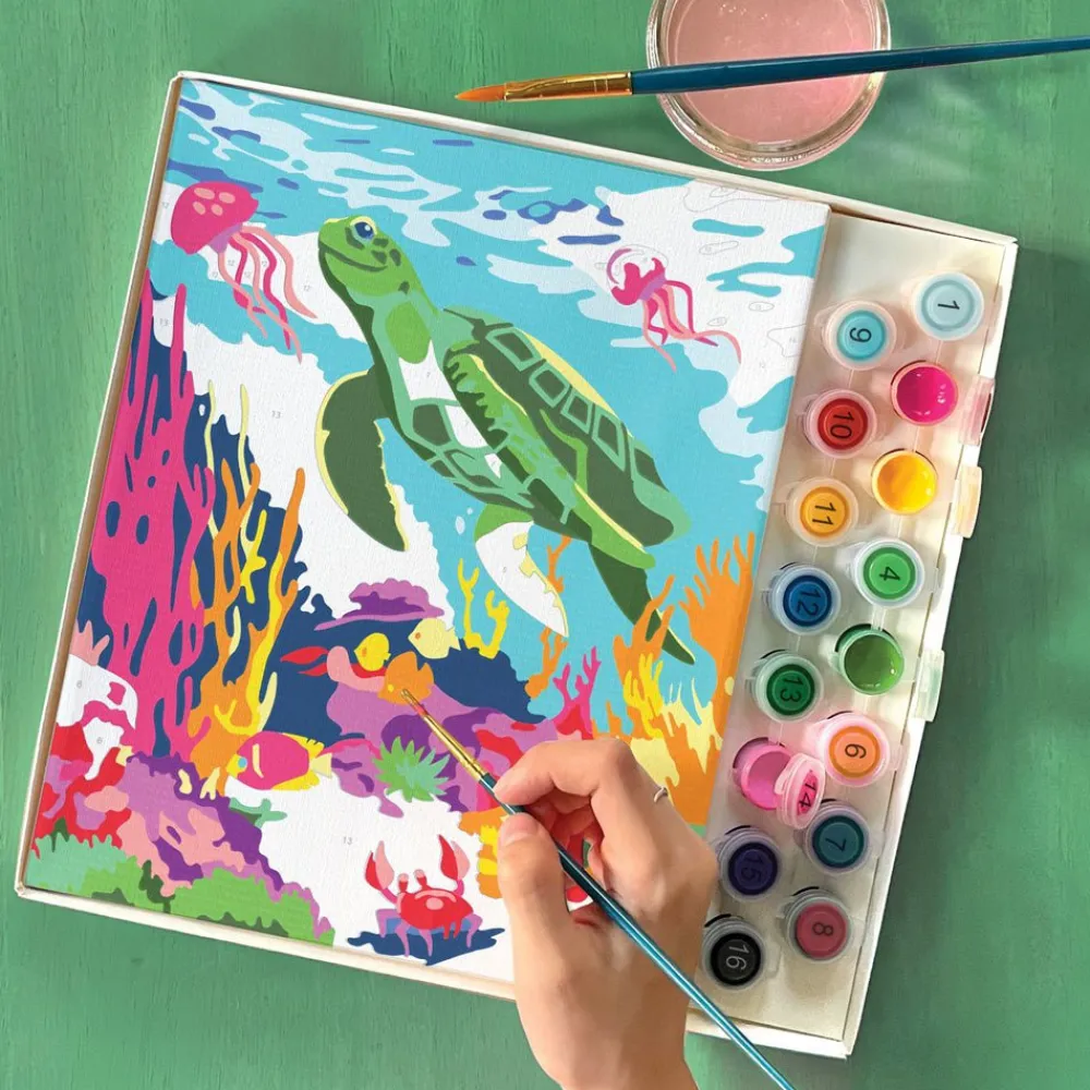 AR Bill Service (Bright Stripes LLC) iHeartArt Paint By Numbers- Amazing Ocean Clearance