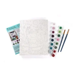 AR Bill Service (Bright Stripes LLC) iHeartArt Paint By Numbers- Moonlit Unicorn Clearance