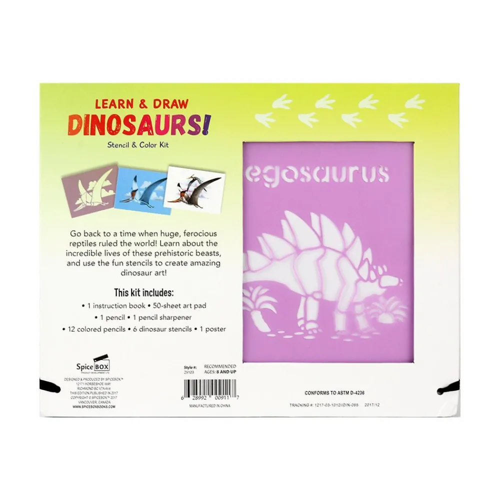 Spice Box Product Development Ltd. Imagine It Learn & Draw Dinosaurs Sale