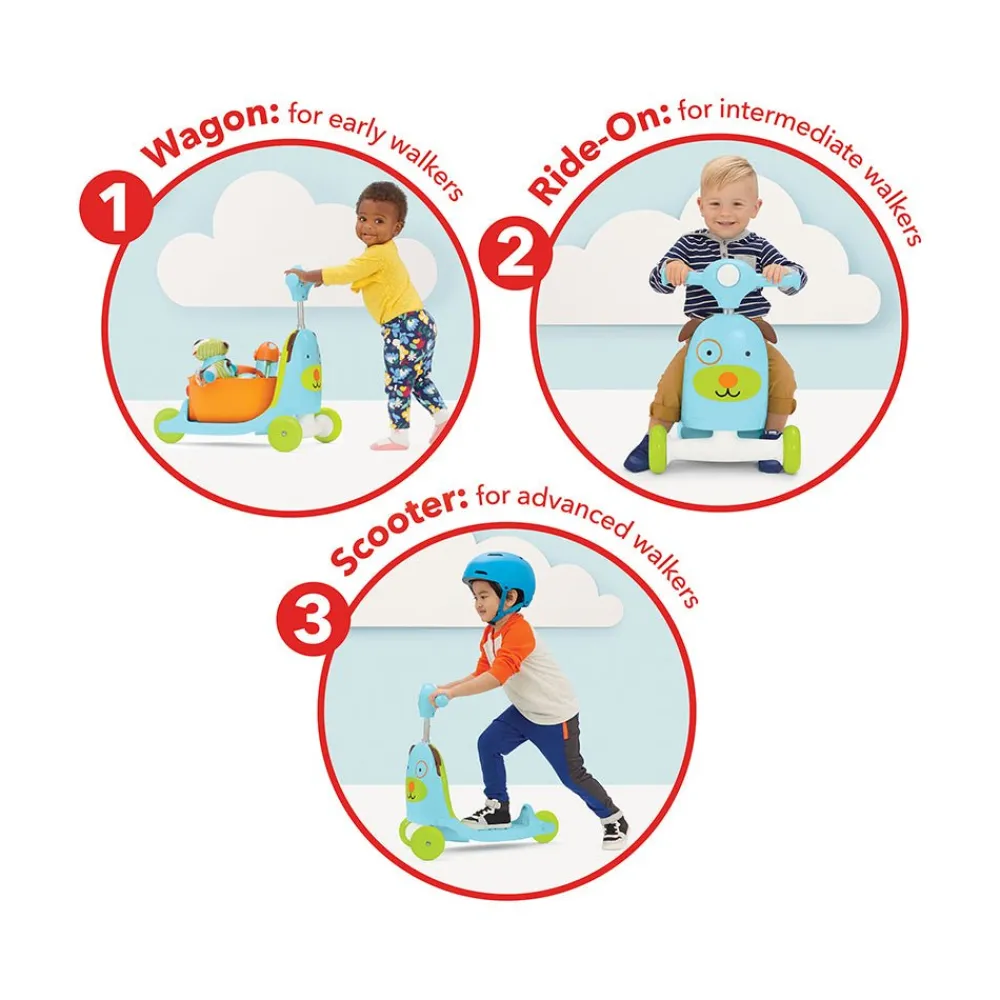 Skip Hop Inc. 3-in-1 Ride On Toy- Dog Best