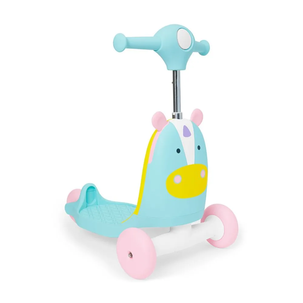 Skip Hop Inc. 3-in-1 Ride On Toy- Unicorn Clearance