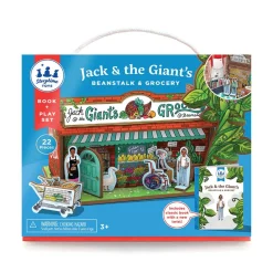 Mastermind Toys Jack and the Giant's Grocery Store and Beanstalk Book and Playset Book Sale