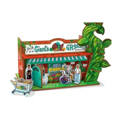 Mastermind Toys Jack and the Giant's Grocery Store and Beanstalk Book and Playset Book Sale
