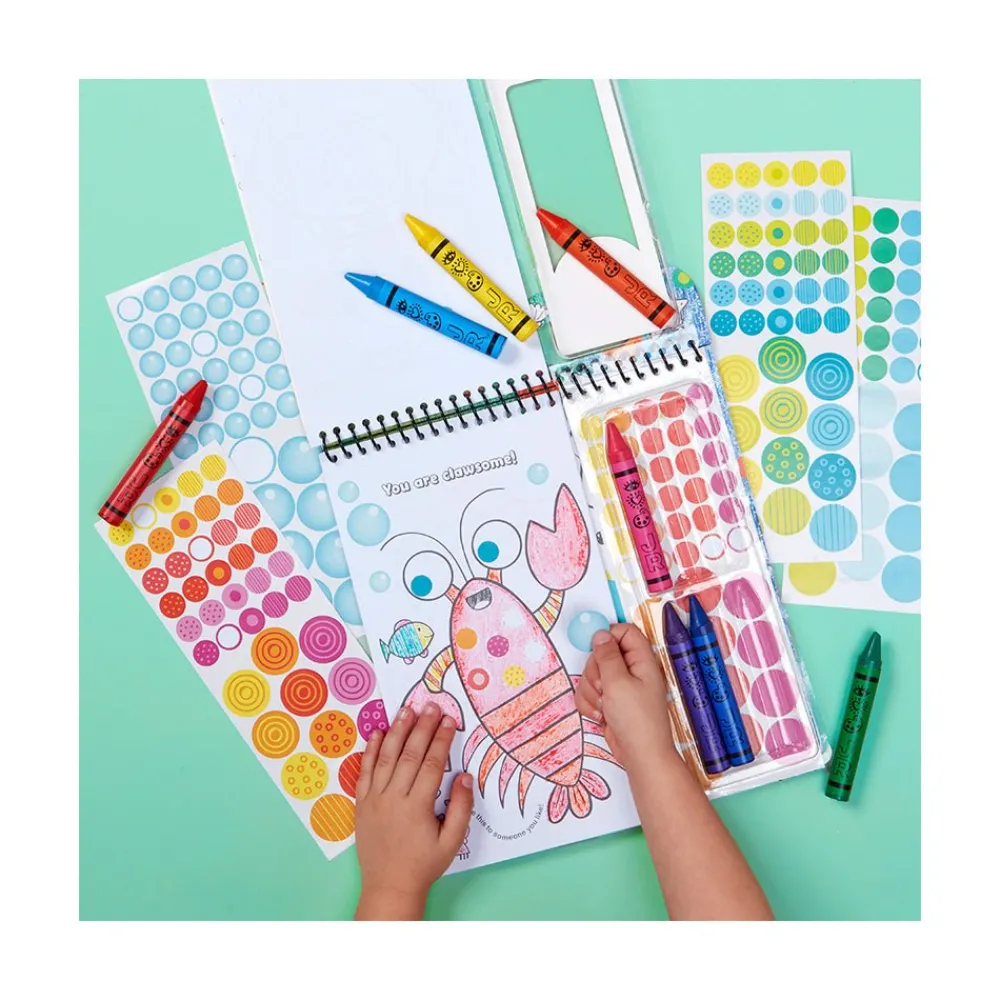 AR Bill Service (Bright Stripes LLC) JR Art on the Go! Dotty Ocean Clearance